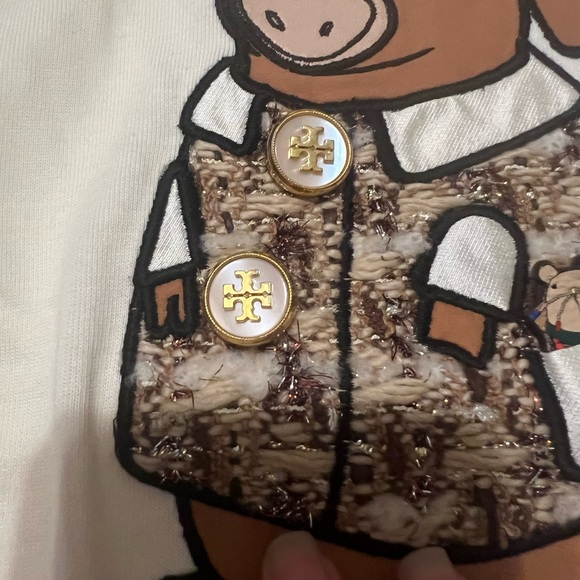 Tory Burch Ozzie The Ox T-Shirt Lunar Chinese New Year Size: XS - Picture 4 of 6